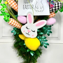 Liberty Floral Sleepy Bunny Head Spray