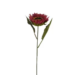 Liberty Floral Small Burgandy Sunflower Stem