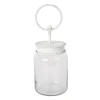 The Round Top Collection Small Cylinder Jar Finial Holder, White