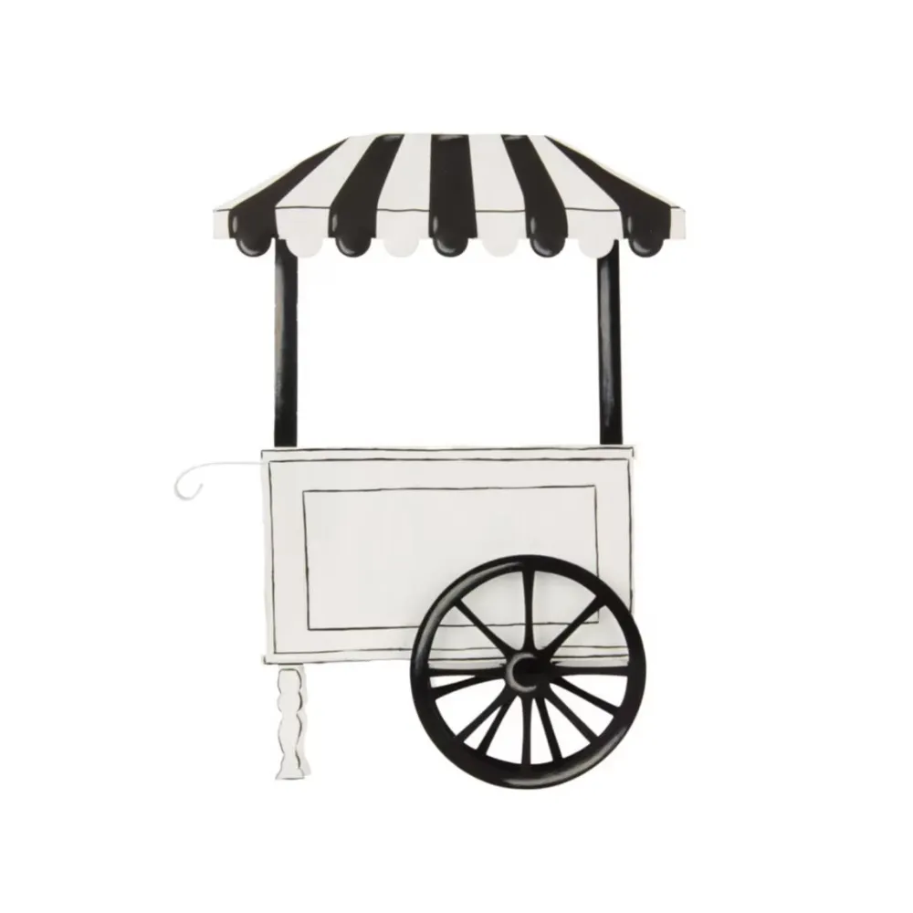 The Round Top Collection Small French Flower Cart