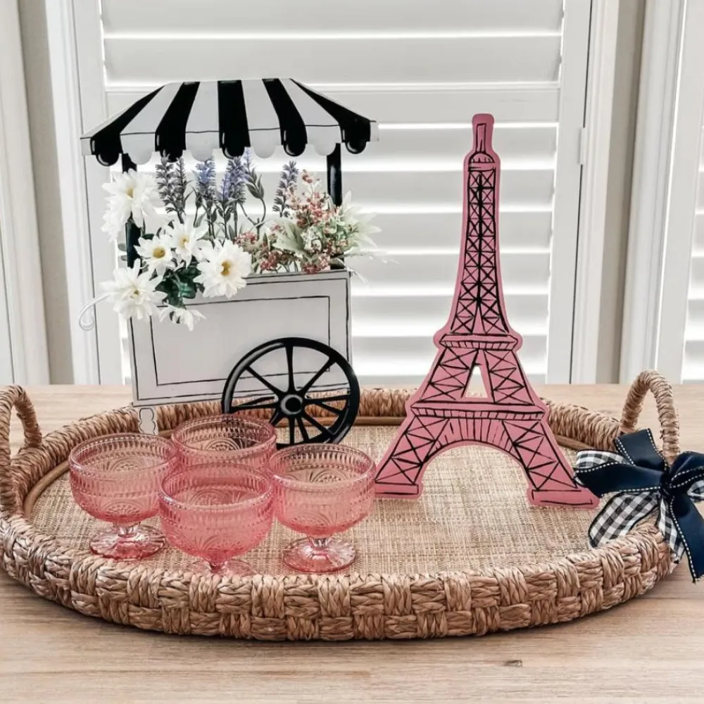 The Round Top Collection Small French Flower Cart