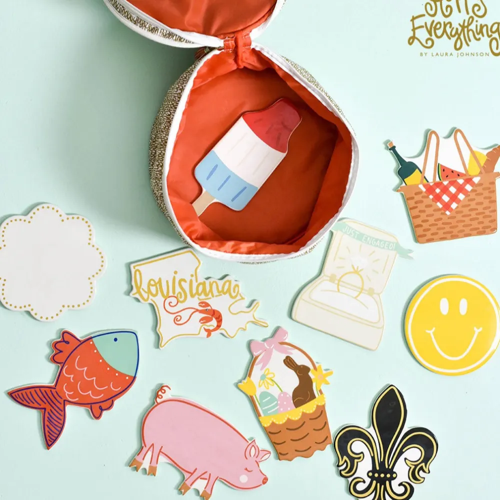 Happy Everything Smiley Face Mini Attachment by !
