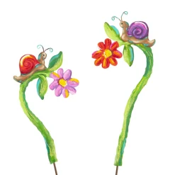 The Round Top Collection Snails On Flowers