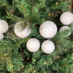 RAZ Snowball Ball Garland, 5.5'