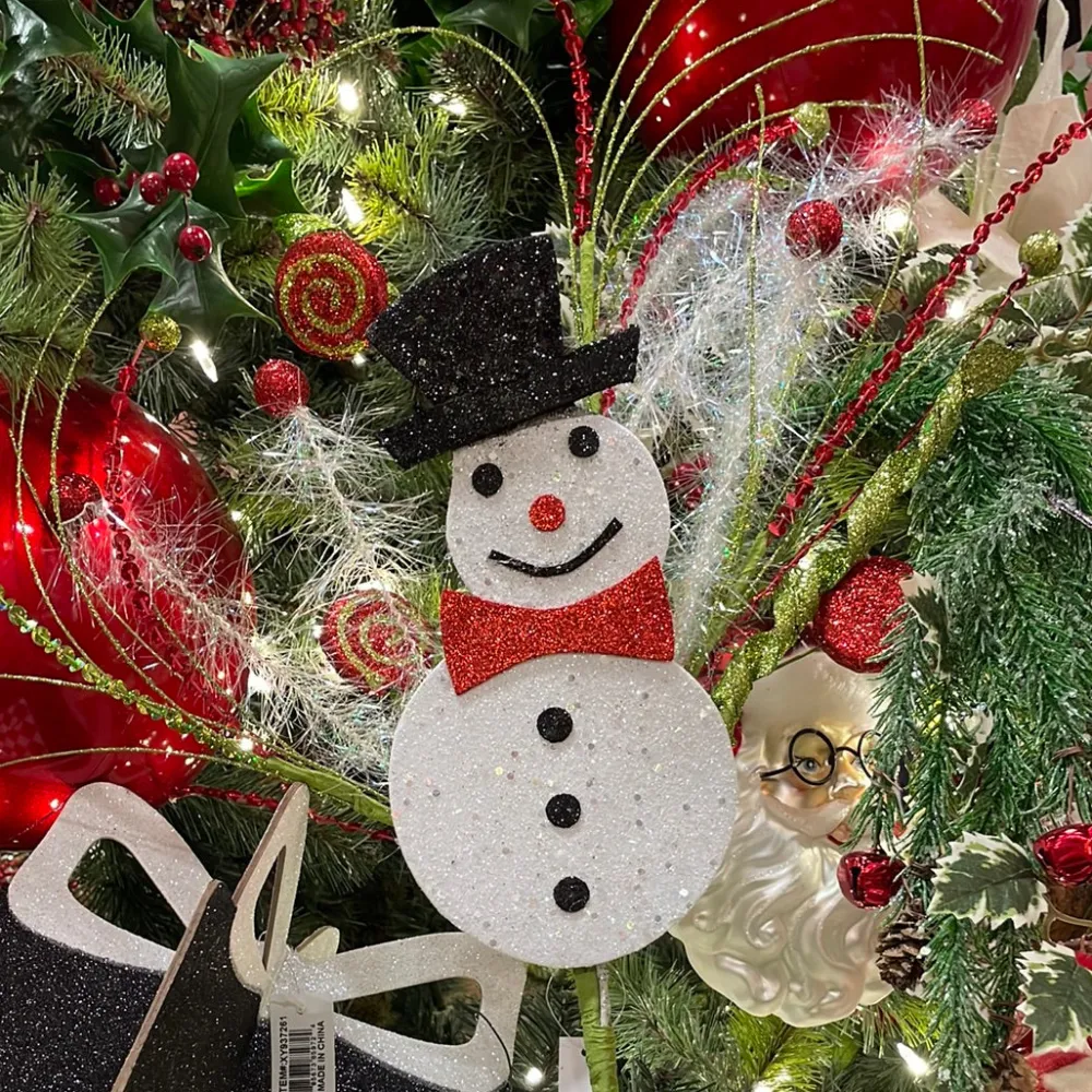 Craig Bachman Snowman Sequin Twig Pick