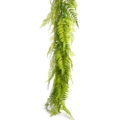 CRI Soft Touch Mixed Fern Garland, 6'