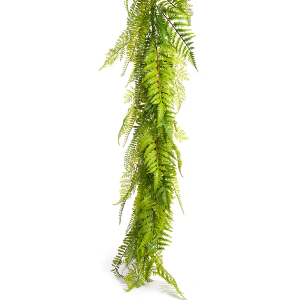 CRI Soft Touch Mixed Fern Garland, 6'