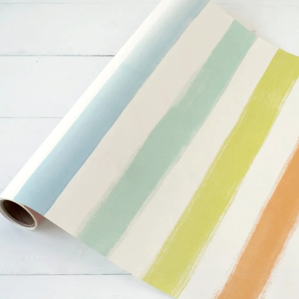 Hester & Cook Sorbet Painted Stripe Runner