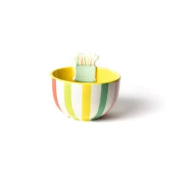 Happy Everything Sparkle Cake Embellishment Bowl by !
