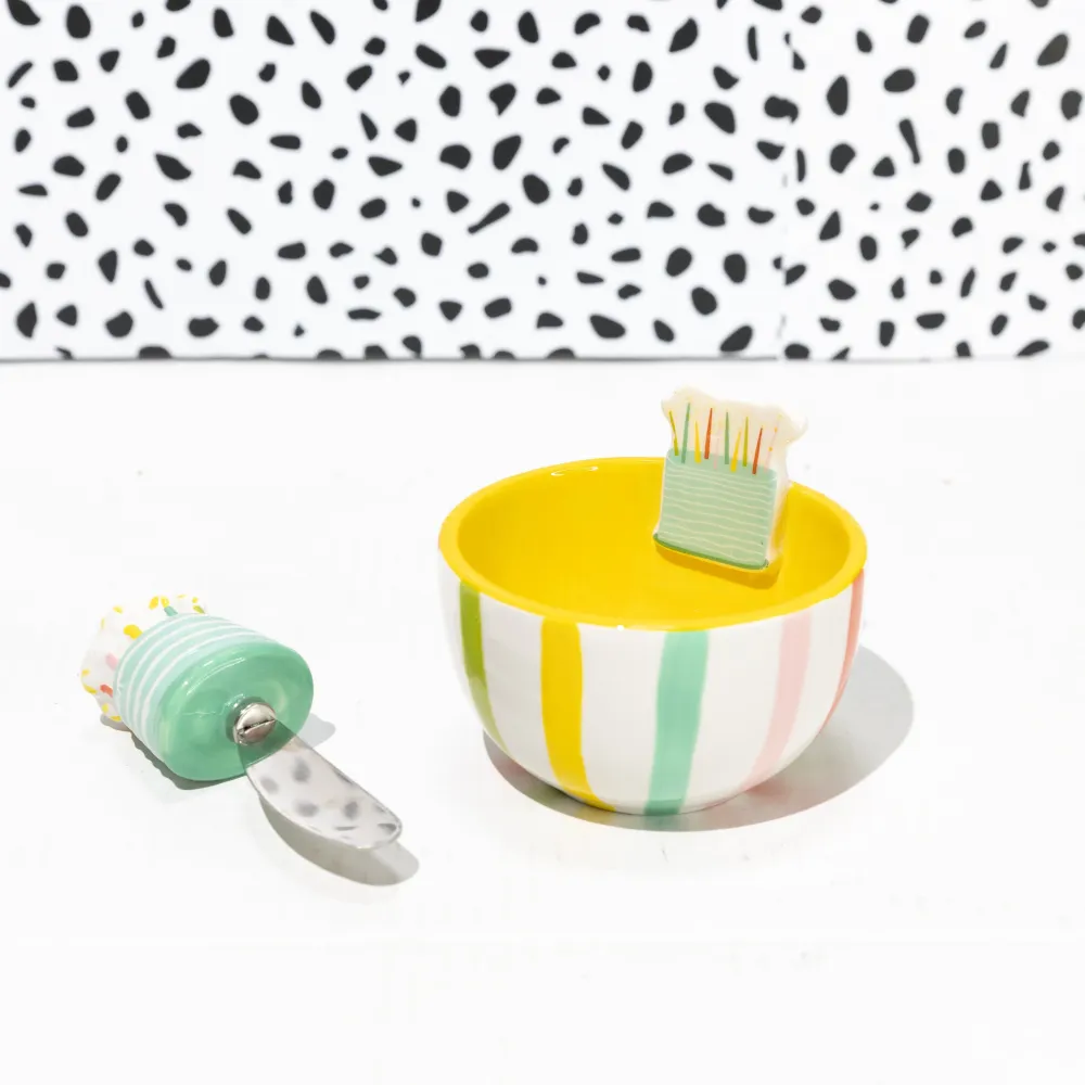 Happy Everything Sparkle Cake Embellishment Spreader by !