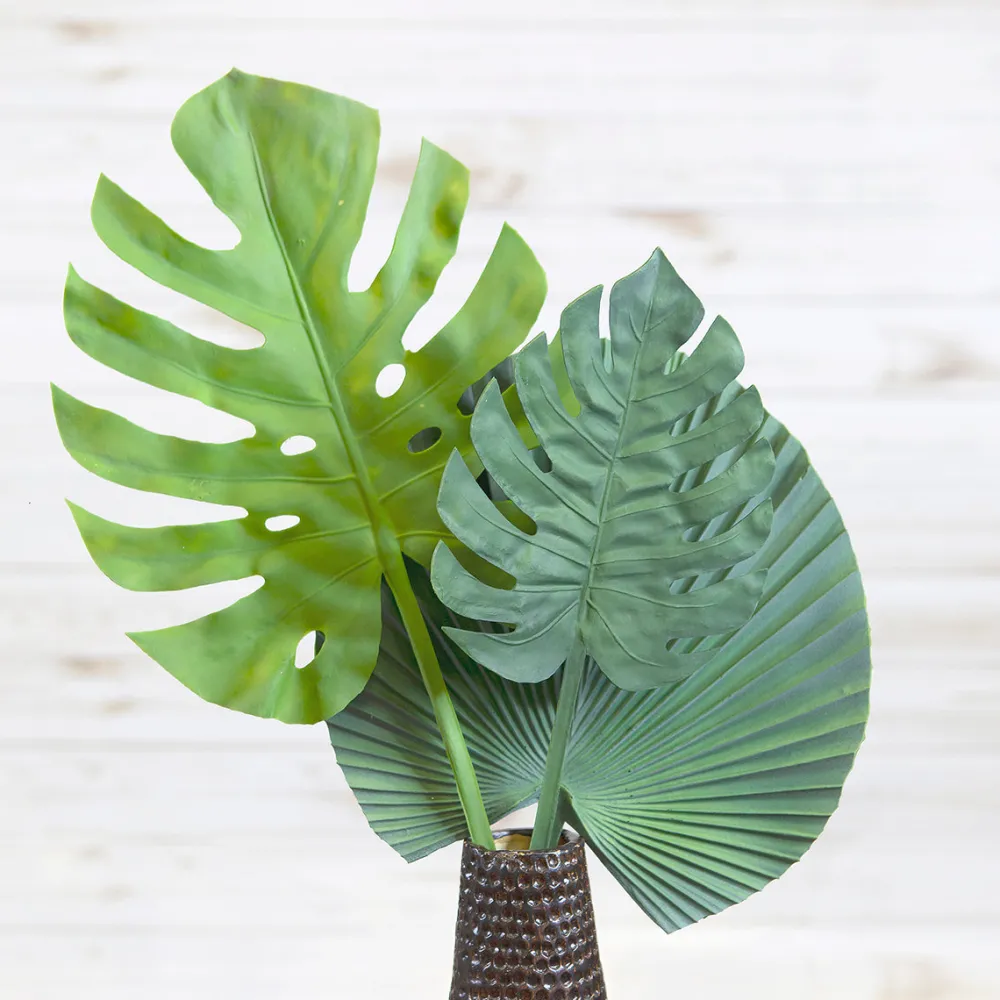 Liberty Floral Split Philo Leaf Large Stem