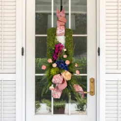Miss Cayce's Spring Bloom Moss Wreath