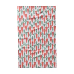 Geometry Spring Carrot Hill Tea Towel