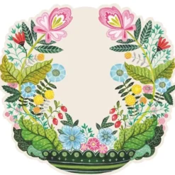 Hester & Cook Spring Vase Arrangement Placemat Set