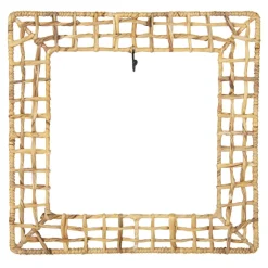 The Round Top Collection Square Wicker Wreath Display