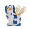 Two's Company Staffordshire Dog Toothpick Holder