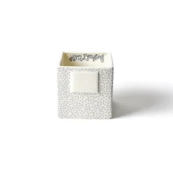 Happy Everything Stone Mini Dot Small Nesting Cube by !
