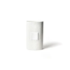 Happy Everything Stone Small Dot Big Oval Vase by !