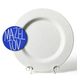 Happy Everything Stone Small Dot Round Entertaining Platter by !