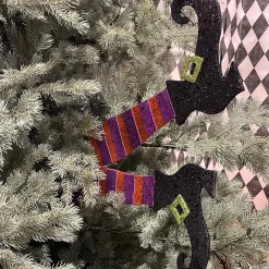Craig Bachman Striped Glitter Witch Legs