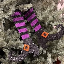 Craig Bachman Striped Glitter Witch Legs