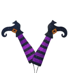 Craig Bachman Striped Glitter Witch Legs