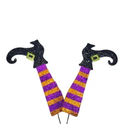 Craig Bachman Striped Glitter Witch Legs