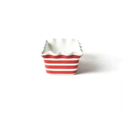 Coton Colors Stripe Ruffle Loaf Pan