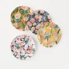 180 Degrees Summer Floral "Paper" Plate Set