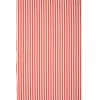 Geometry Summer Stripe Red Tea Towel