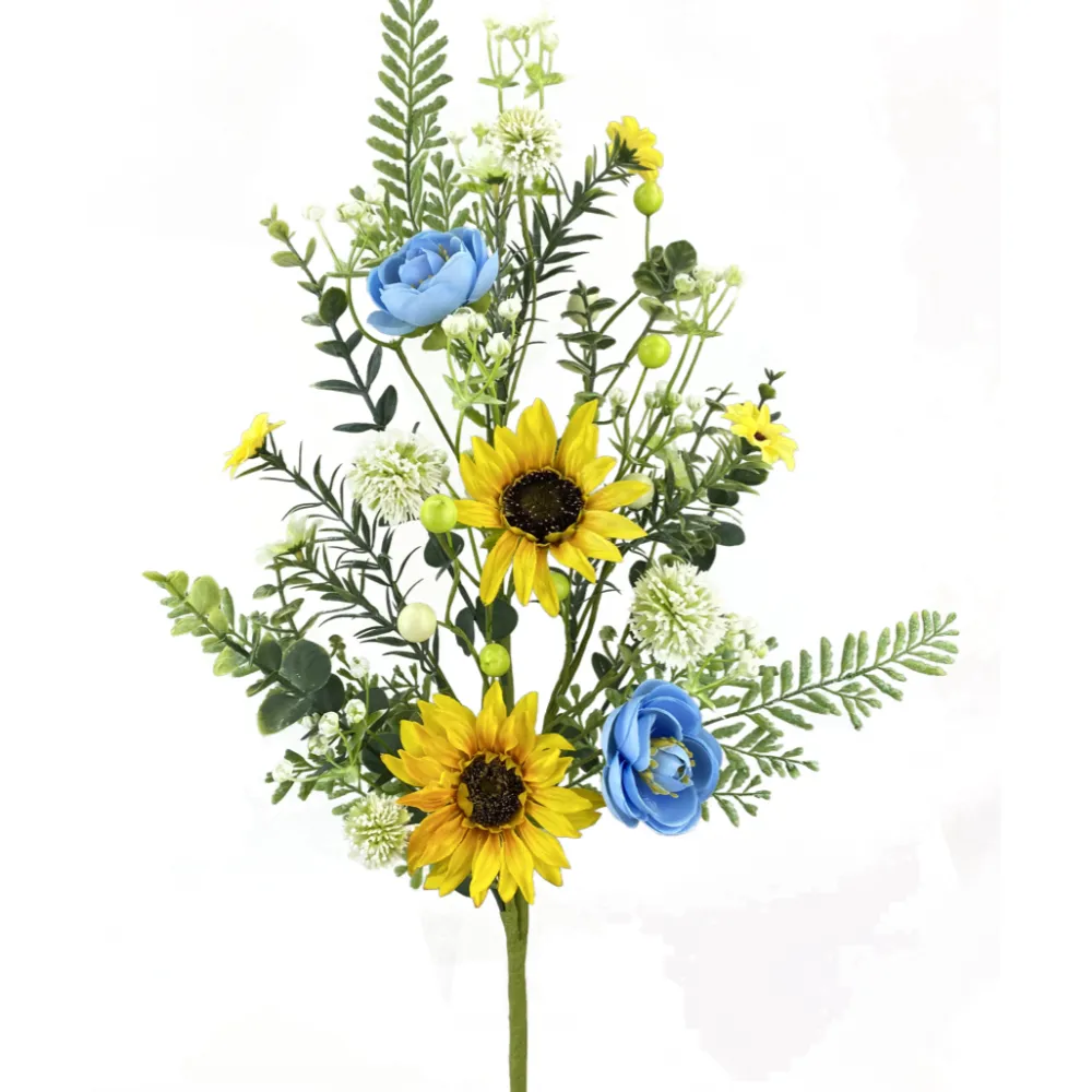 Liberty Floral Sunflower Ranunculus Spray