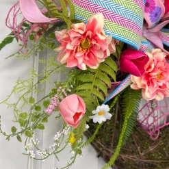 Miss Cayce's Sunshine and Tulips Wreath