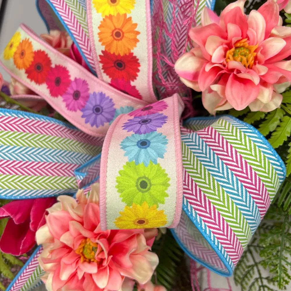 Miss Cayce's Sunshine and Tulips Wreath
