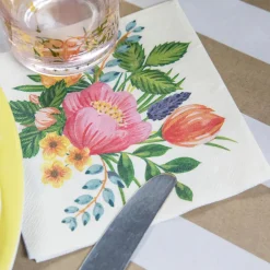 Hester & Cook Sweet Garden Cocktail Napkin Set