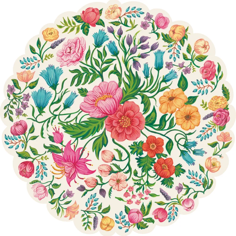 Hester & Cook Sweet Garden Posey Placemat Set