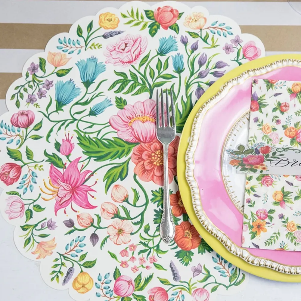 Hester & Cook Sweet Garden Posey Placemat Set