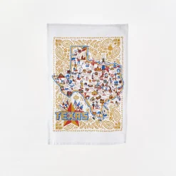 180 Degrees Texas Icon Dish Towel