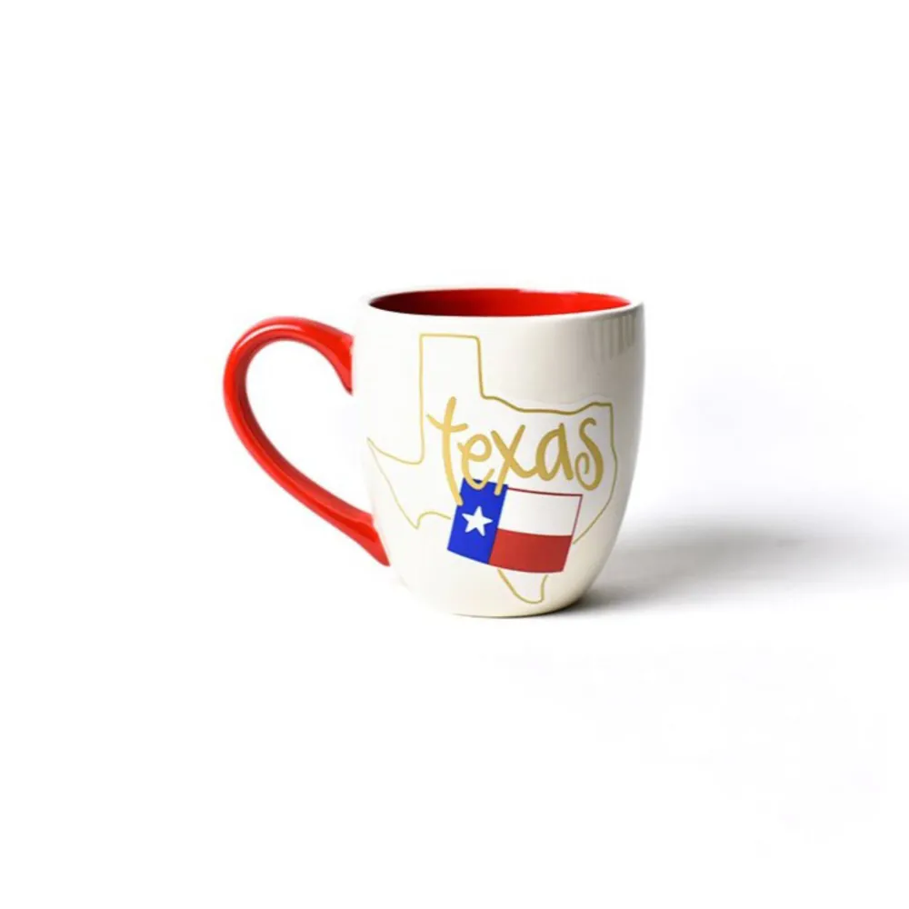 Happy Everything Texas Motif Mug by !