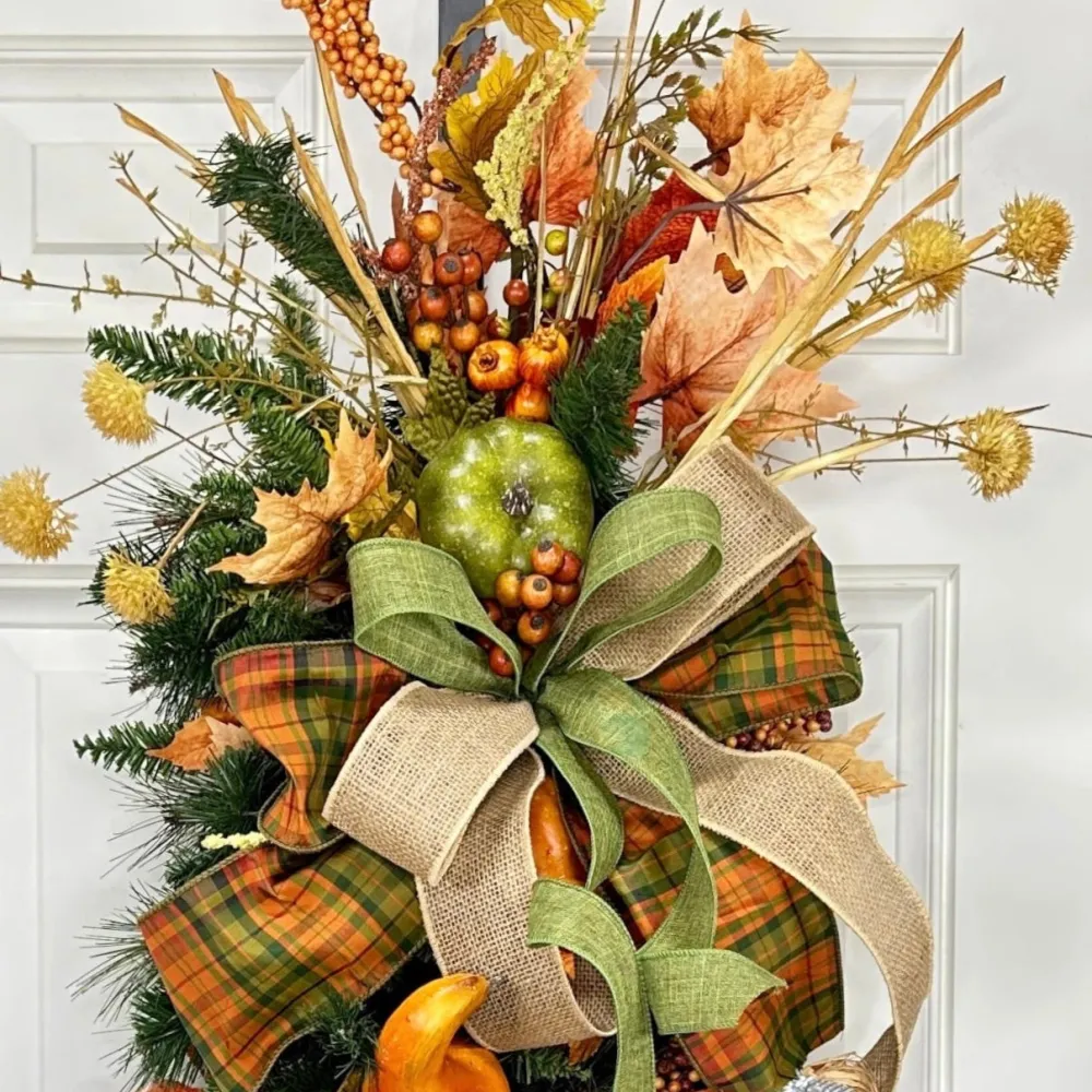 Liberty Floral Thistle Straw Filler Bush
