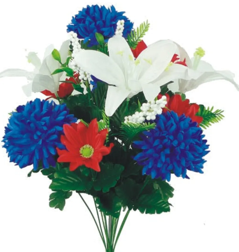 Liberty Floral Tiger Lily Mum Bush