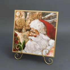 Farrisilk Timeless Santa by Celia Meadors