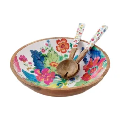 180 Degrees Tobacco Leaf Salad Bowl Set