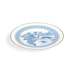 Park Hill Toile Chinoiserie Pattern Dessert Plate