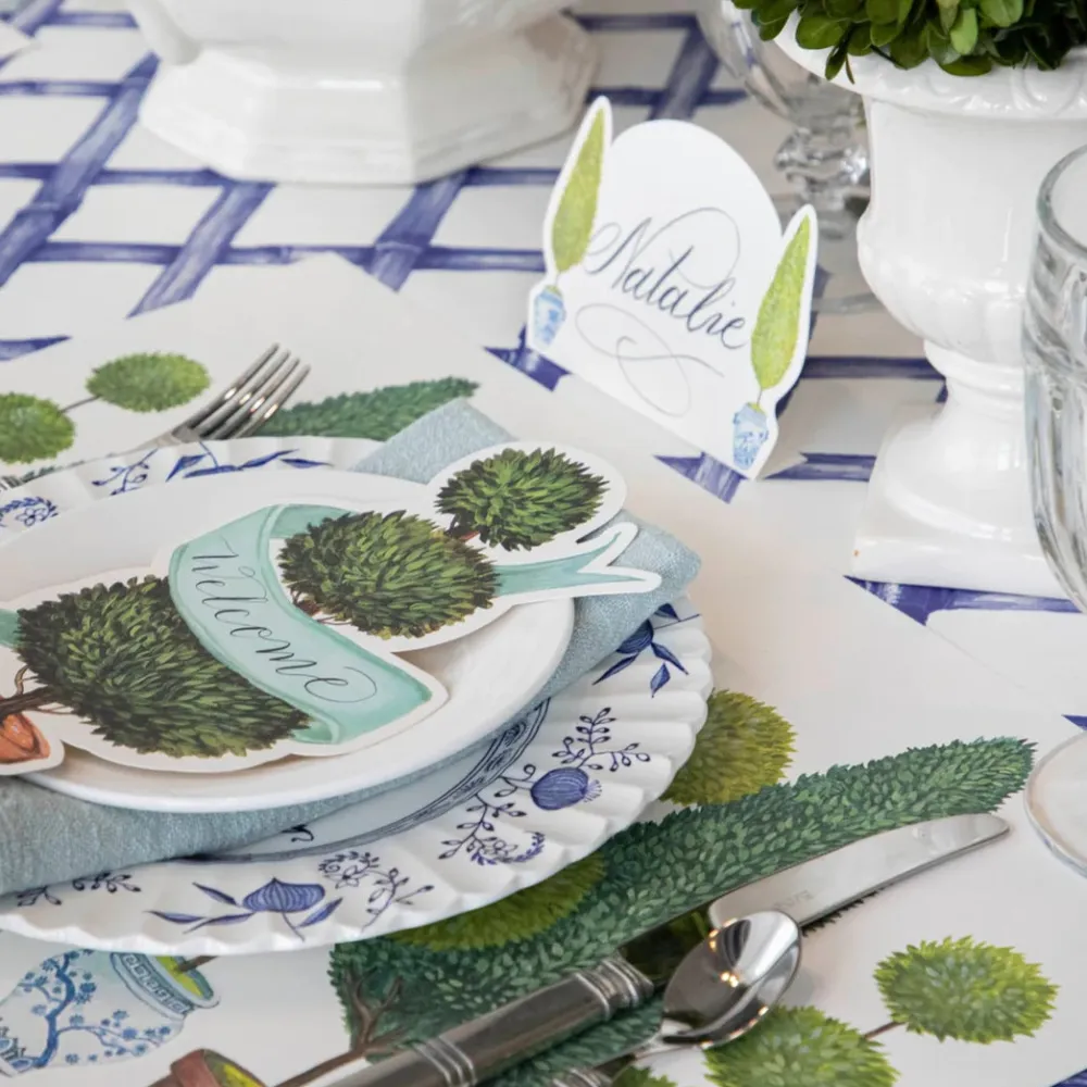 Hester & Cook Topiary Garden Placemat Set