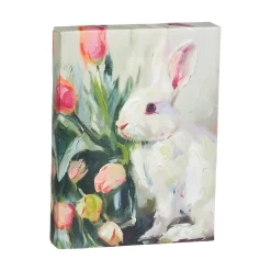 RAZ Tulip Rabbit Wall Art