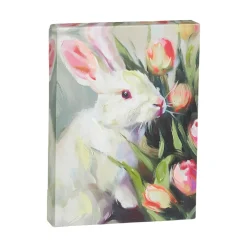 RAZ Tulip Rabbit Wall Art