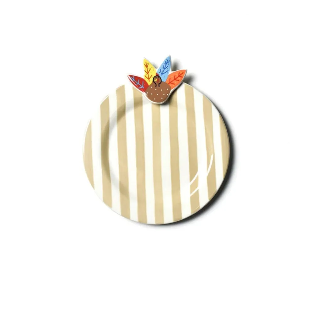 Happy Everything Turkey Embellishment Plate by !