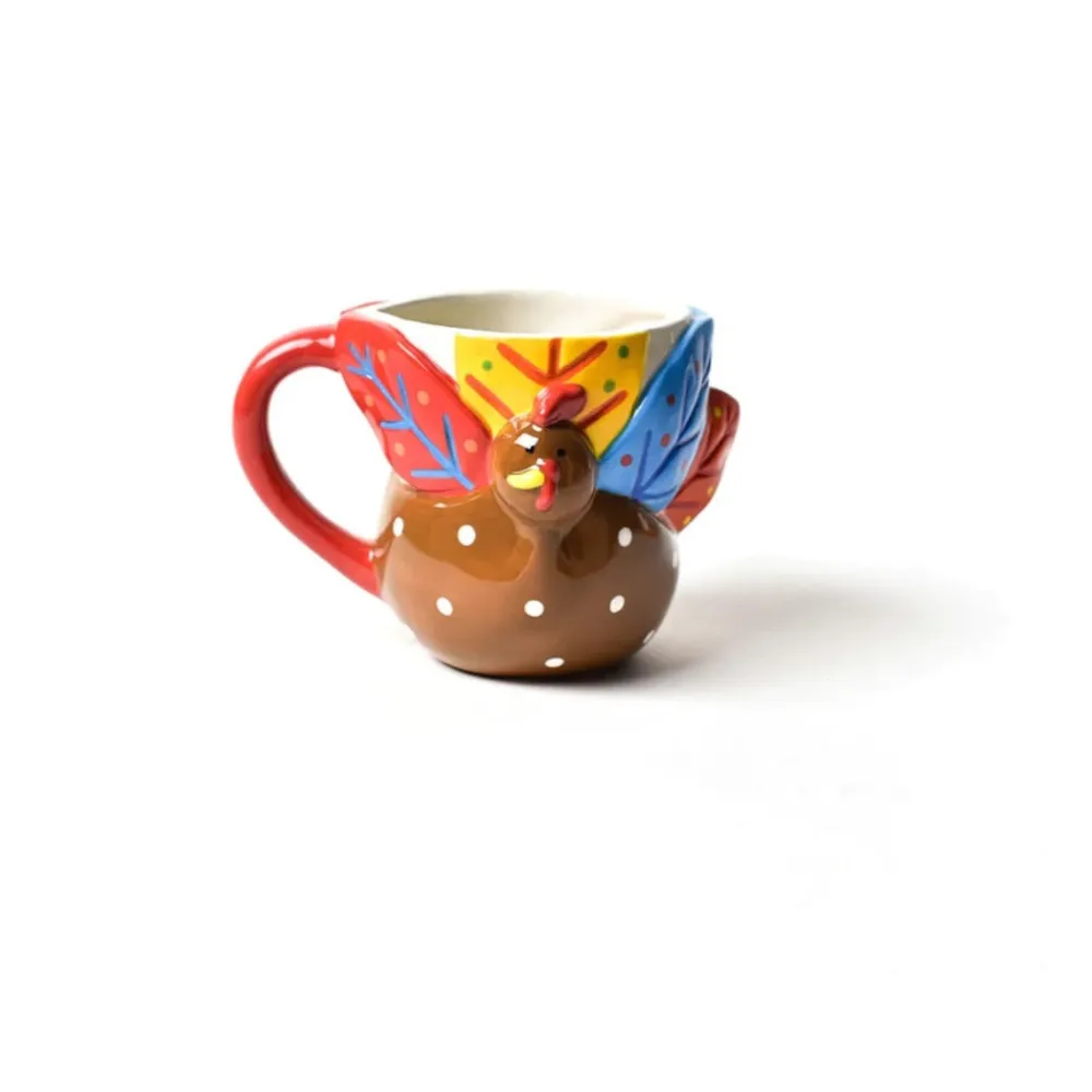 Happy Everything Turkey Shaped Mug by !
