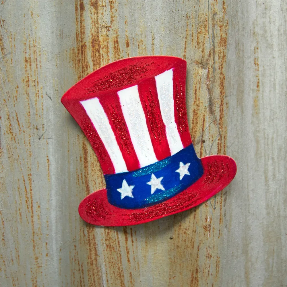 The Round Top Collection Uncle Sam Hat Magnet