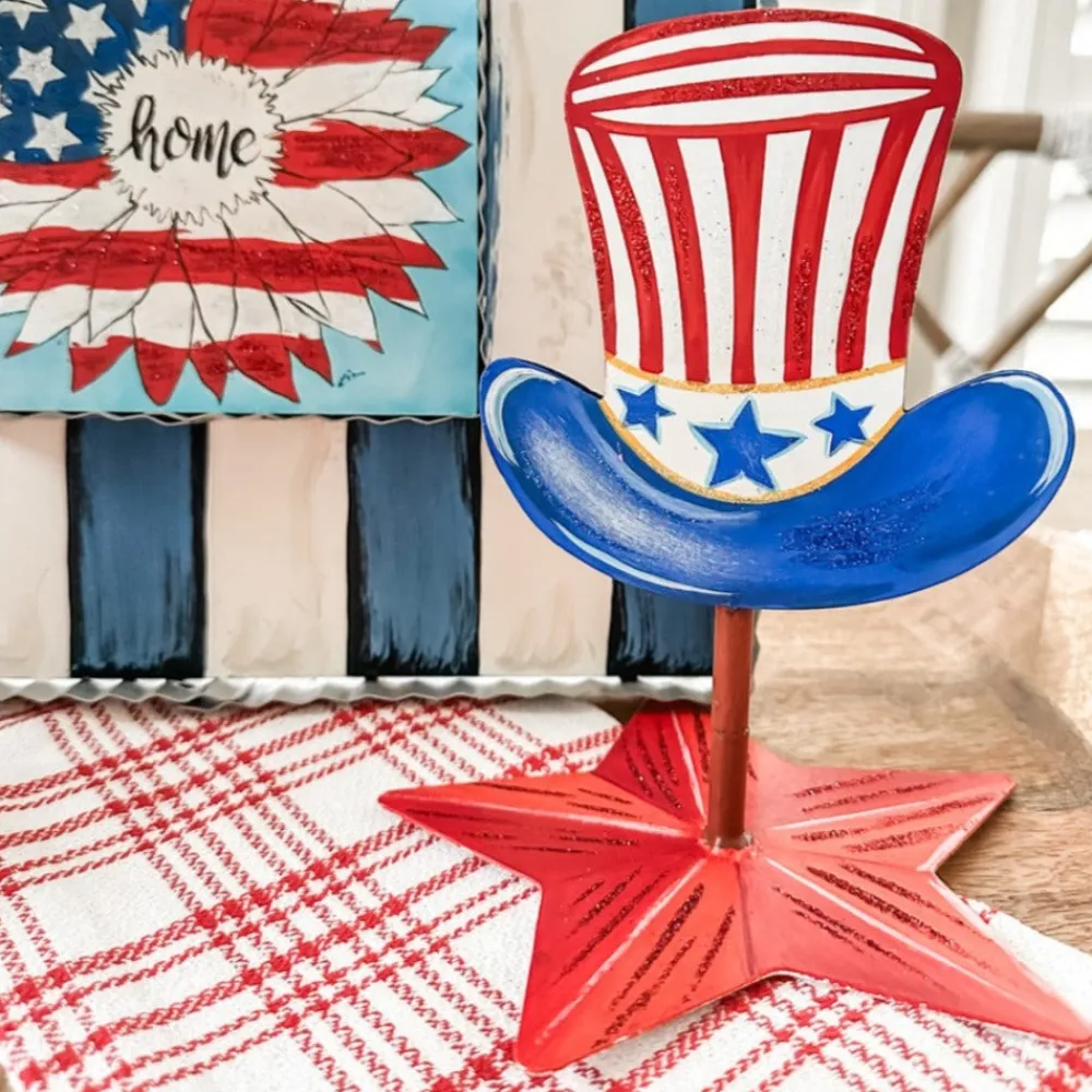 The Round Top Collection Uncle Sam Hat Stand